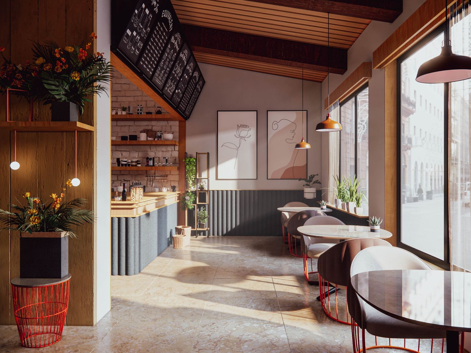 Aroma & Ambience — Interior · Café — India | Studio Form + Function