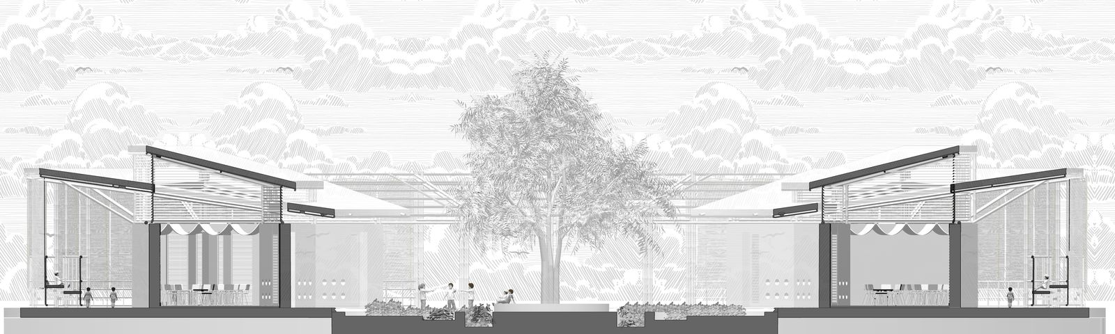 Kaira Looro — Architecture · Competition — Senegal | Studio Form + Function — Section