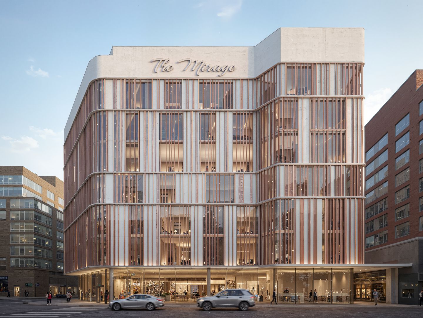 The Mirage — Architecture · Hospitality — Al-Barsha, Dubai | Studio Form + Function — Facade Alternative Option Front
